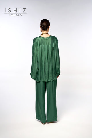 Italian Plain Satin Pants