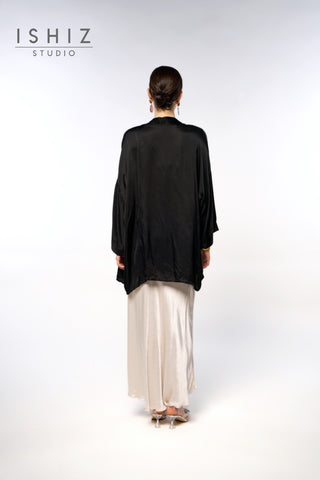 Italian Plain Satin Skirt
