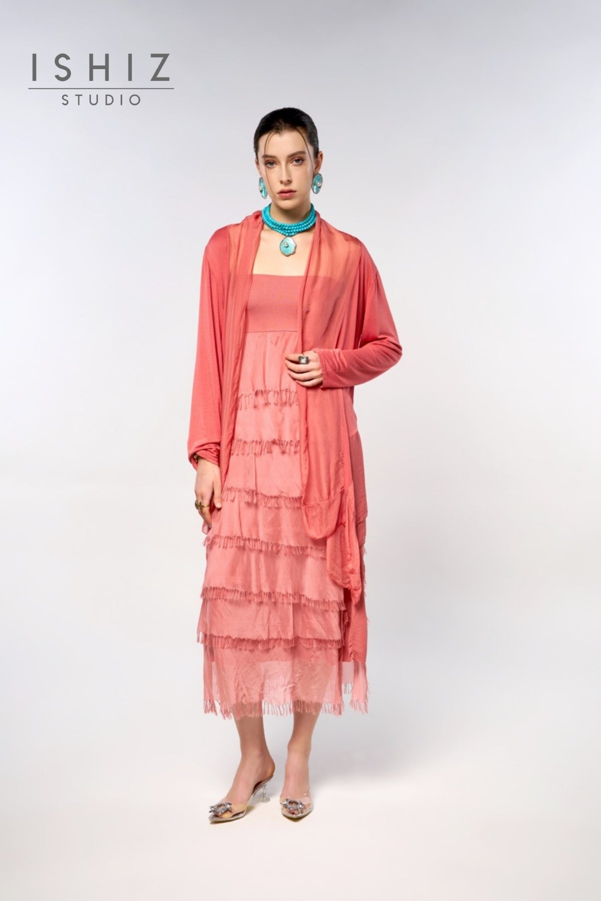 Italian Silk Short Cardigan