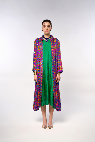 Artisan handblock printed bespoke jacket (without artwork).