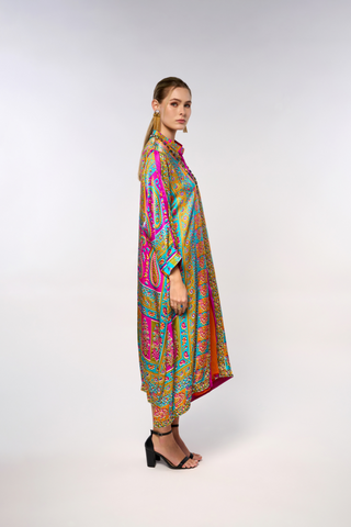 Artisan handblock printed bespoke jacket (without artwork).